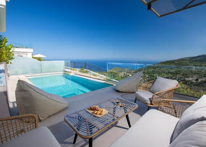 Inorato - Luxury With Private Swimming Pool * Kalamítsi